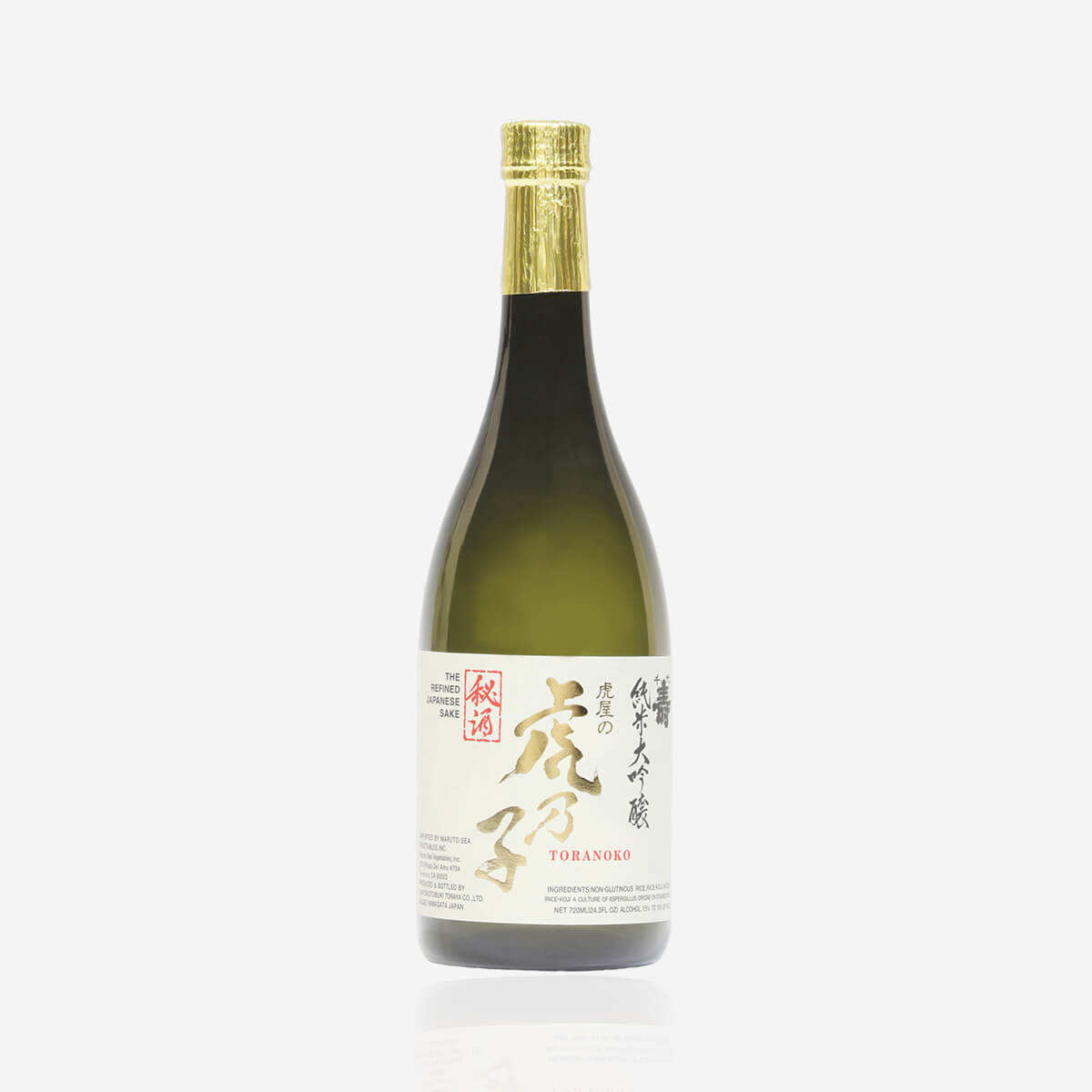 古酒 pintoshi Chiyokotobuki “Toranoko” Junmai Daiginjo Sake 720 ml