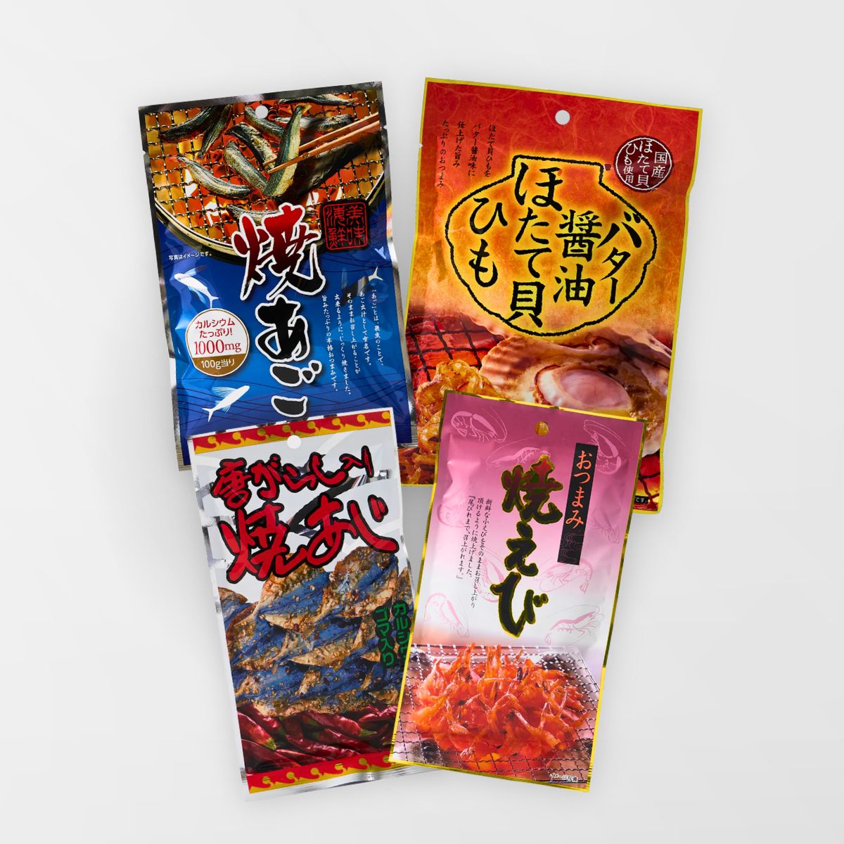Japanese Dried Fish Snack Set