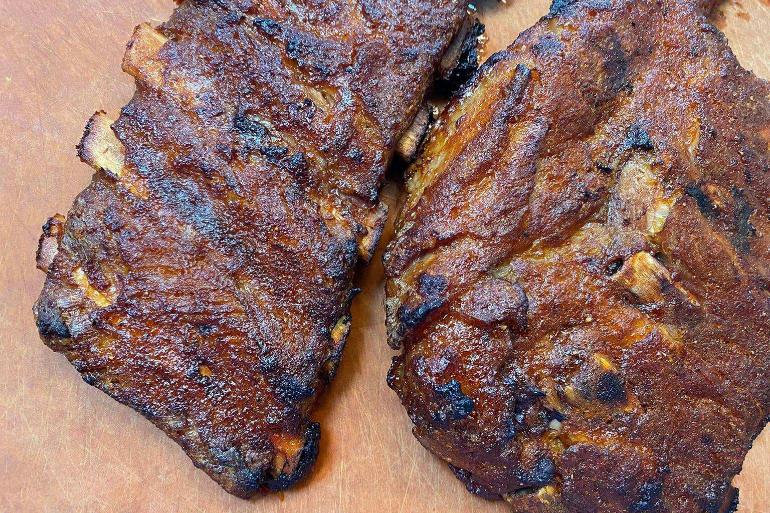 completed roasted kalbi