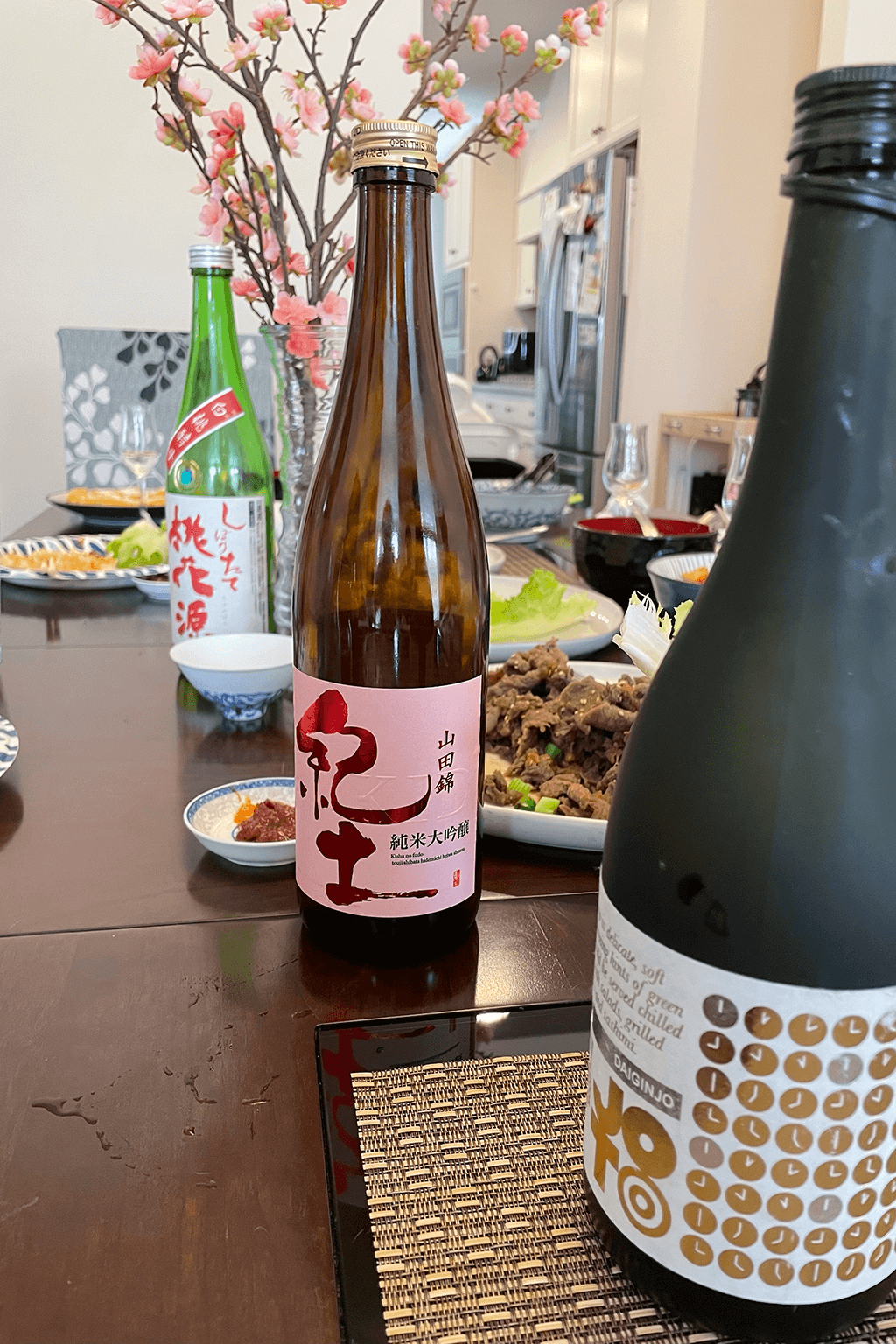 Tasting a few different sake on the same occasion is a great way to begin comparing and learning about the nuances between aromas and flavors.