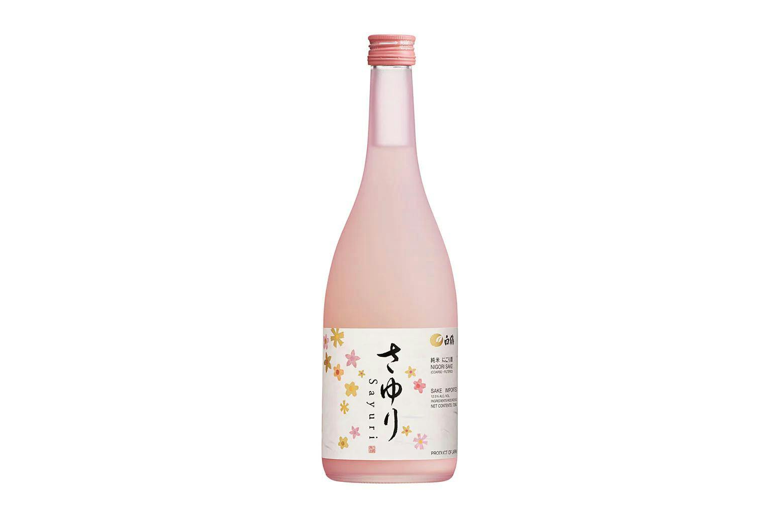 A bottle of Hakutsu Sayuri