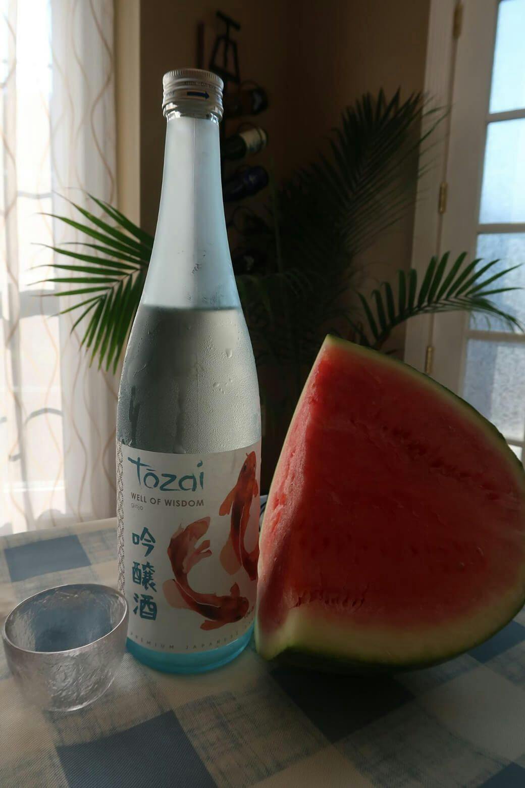 Watermelon and Tozai well of wisdom