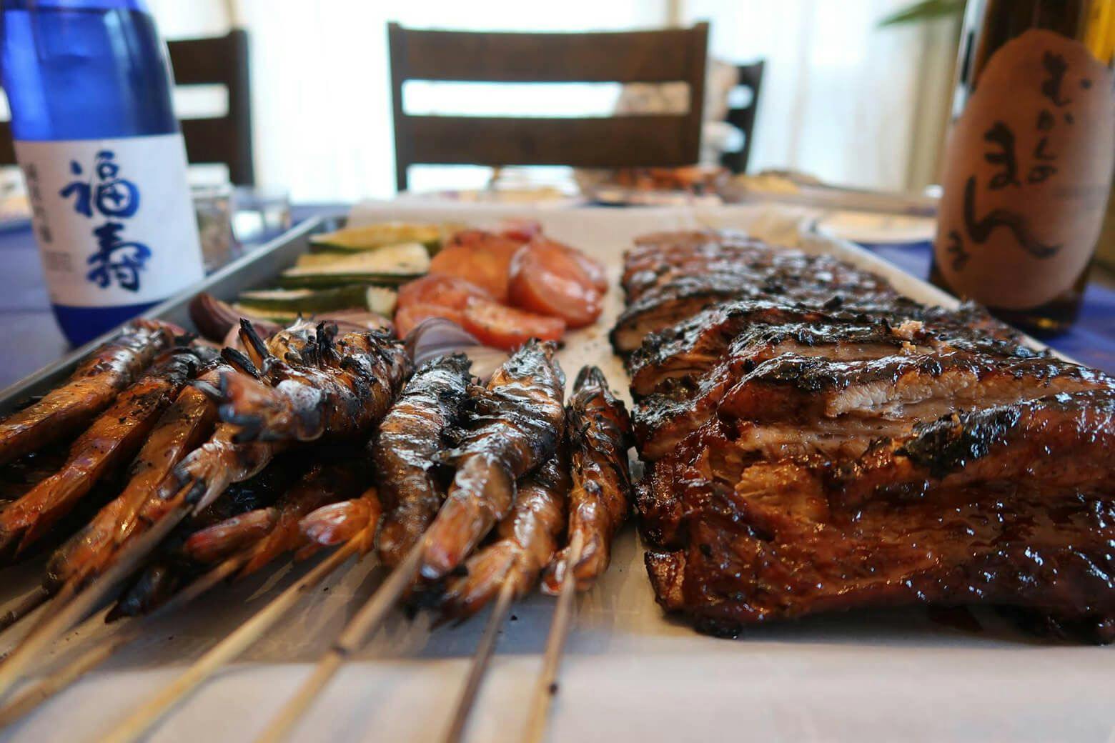 Shrimp and pork rib