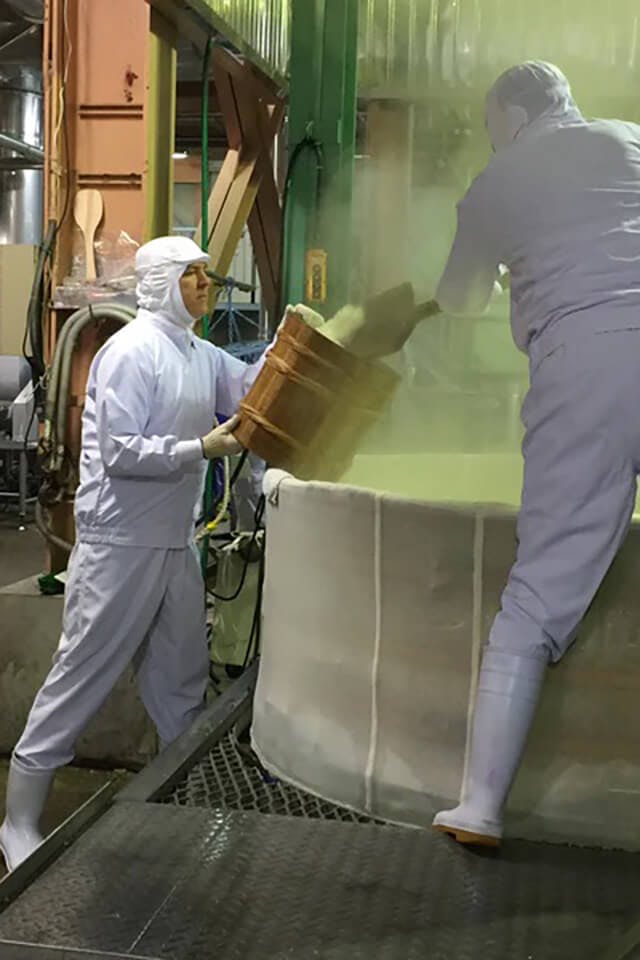 Sake making process