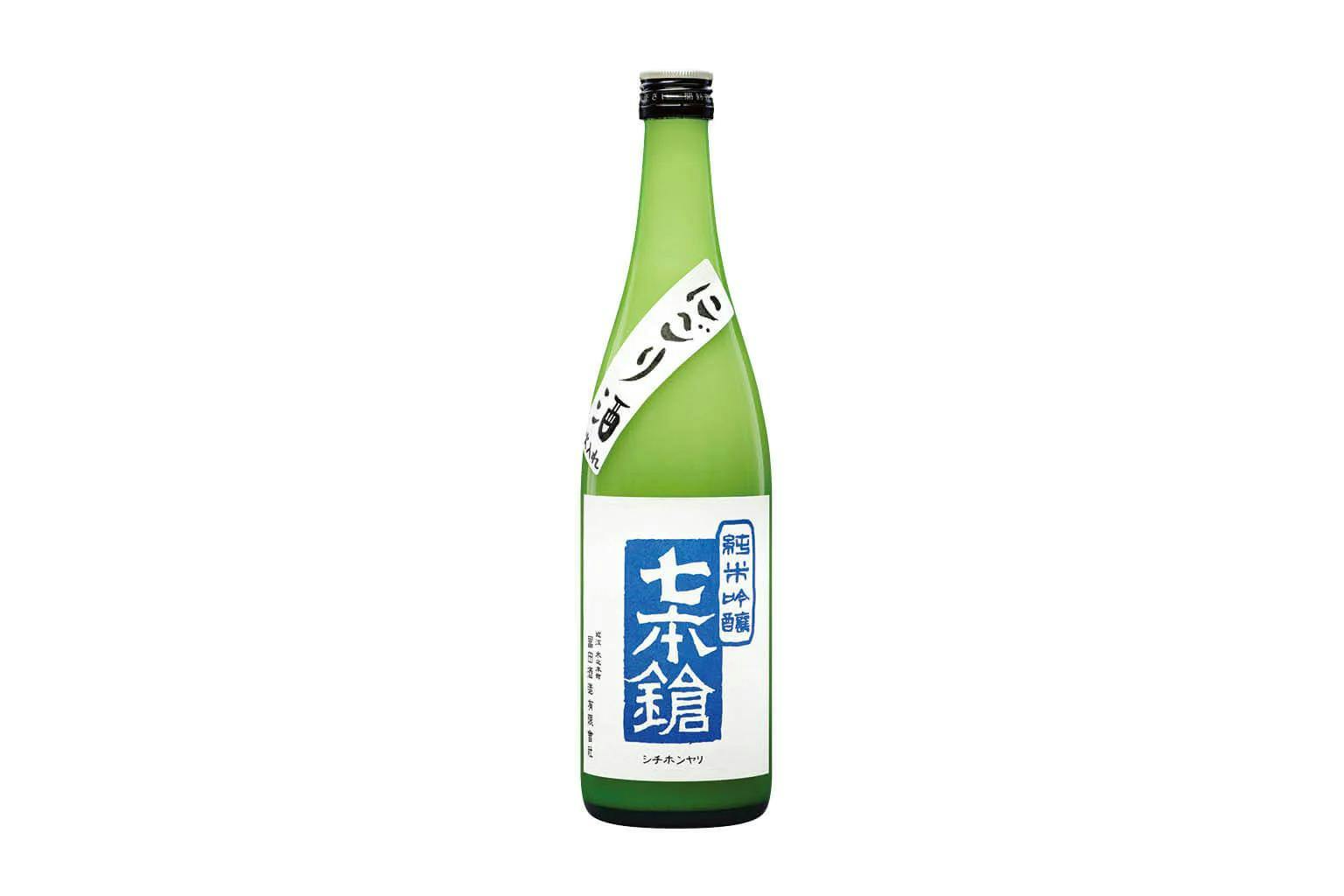 A bottle of Shichi Hon Yari Nigori