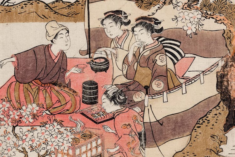 Sake in the Traditional Japanese Arts