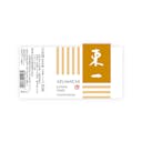 Azumaichi “Junmai Ginjo” front label