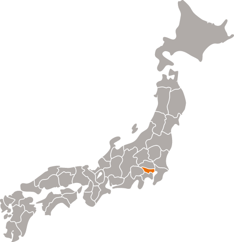 Kanto region map