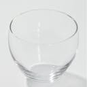 “Aderia” Craft Sake Glass Mellow, upward angled close view