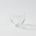 “Aderia” Craft Sake Glass Mellow, upward angled view