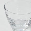 “Aderia” Ginjo Guinomi Glass, upward angled close view