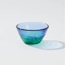 “Sango no Umi” Guinomi Glass, upward angled view