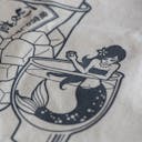 “Team Chill” Tote Bag Design Mermaid 