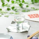 “Yanagi” Seishu Glass, on a table