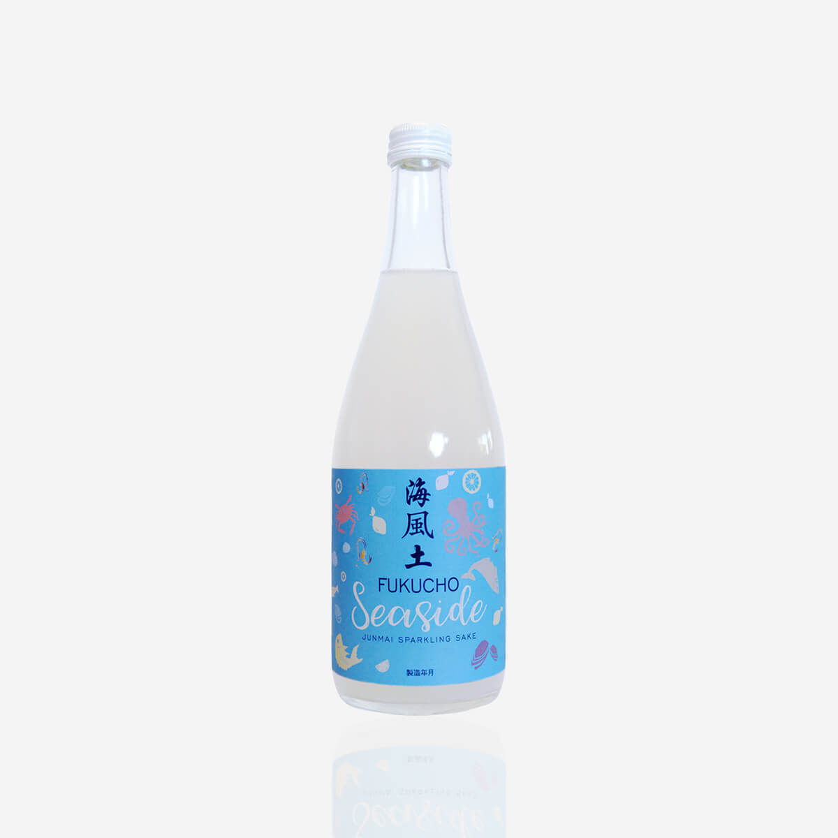 Fukucho “Seaside” Junmai Sparkling Sake 500ml - Tippsy Sake