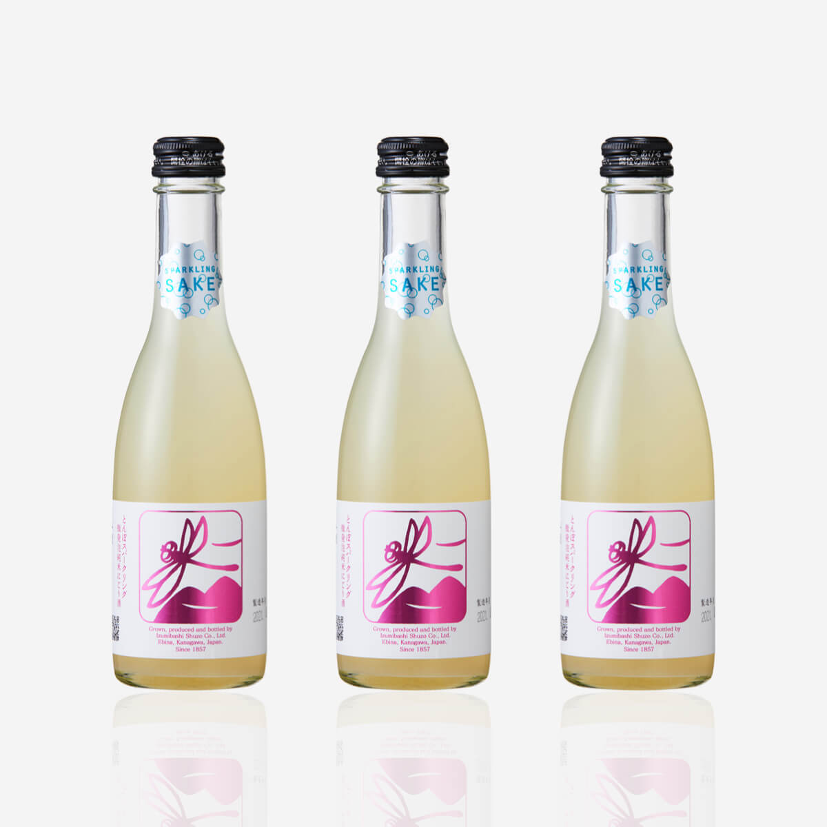 Izumibashi “Dragonfly” Nigori Sparking Set 250 ml × 3