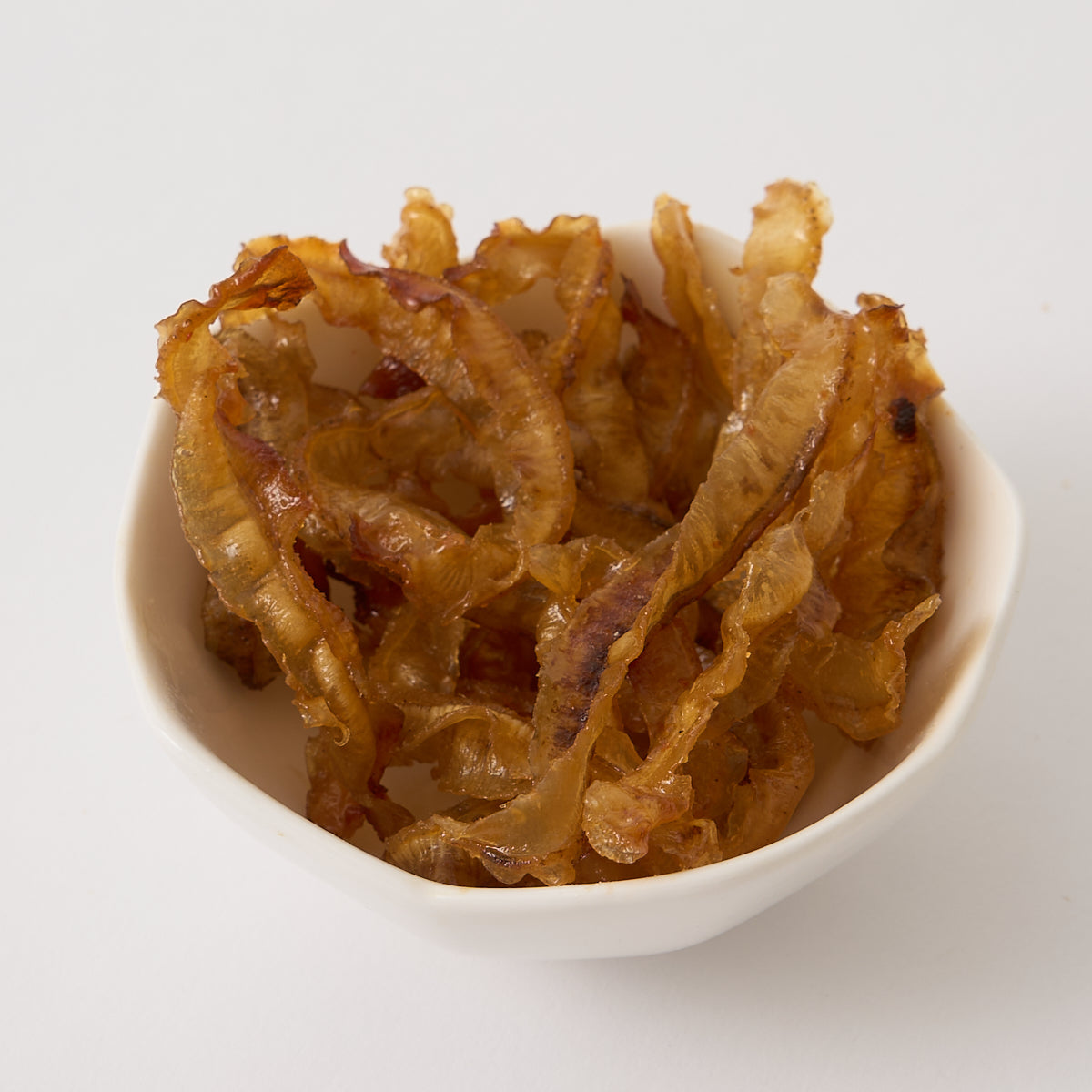 Scallop Strings: Butter and Soy Sauce Flavored