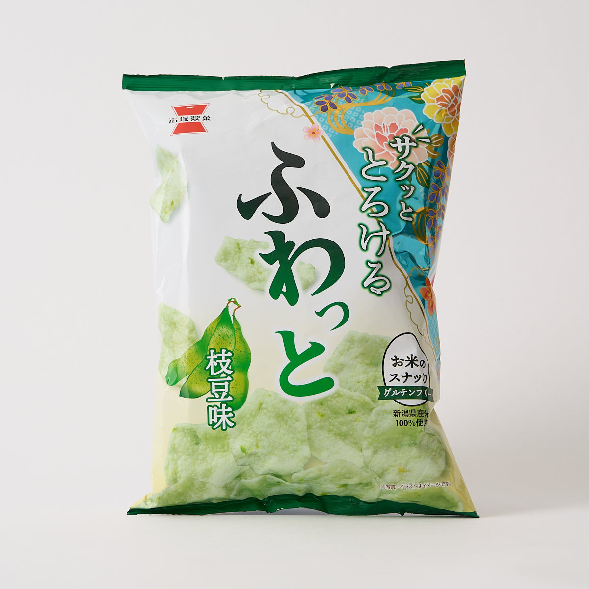 Fuwatto Rice Crackers: Edamame Flavor