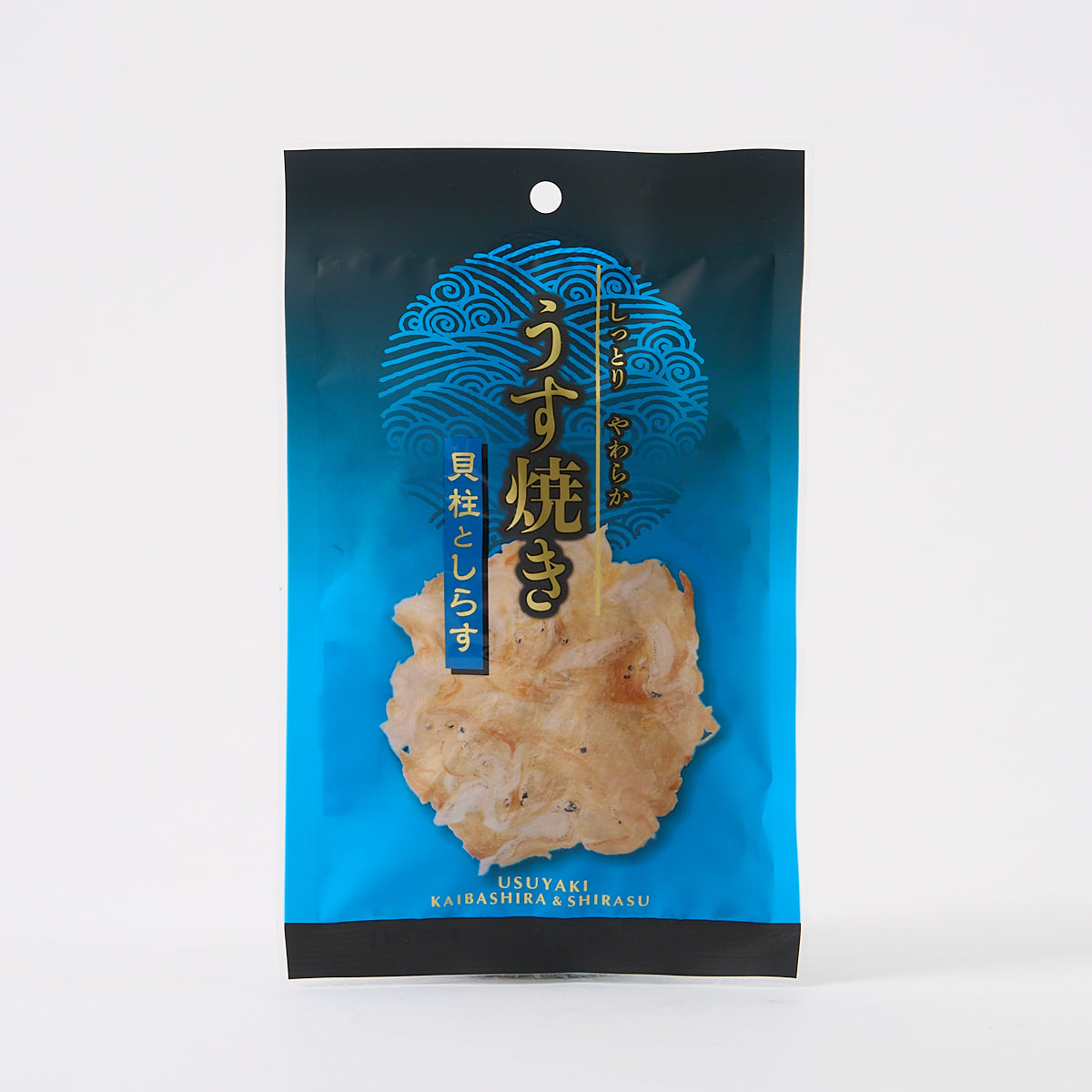 Usuyaki Baked Scallops and Baby Sardine Snack