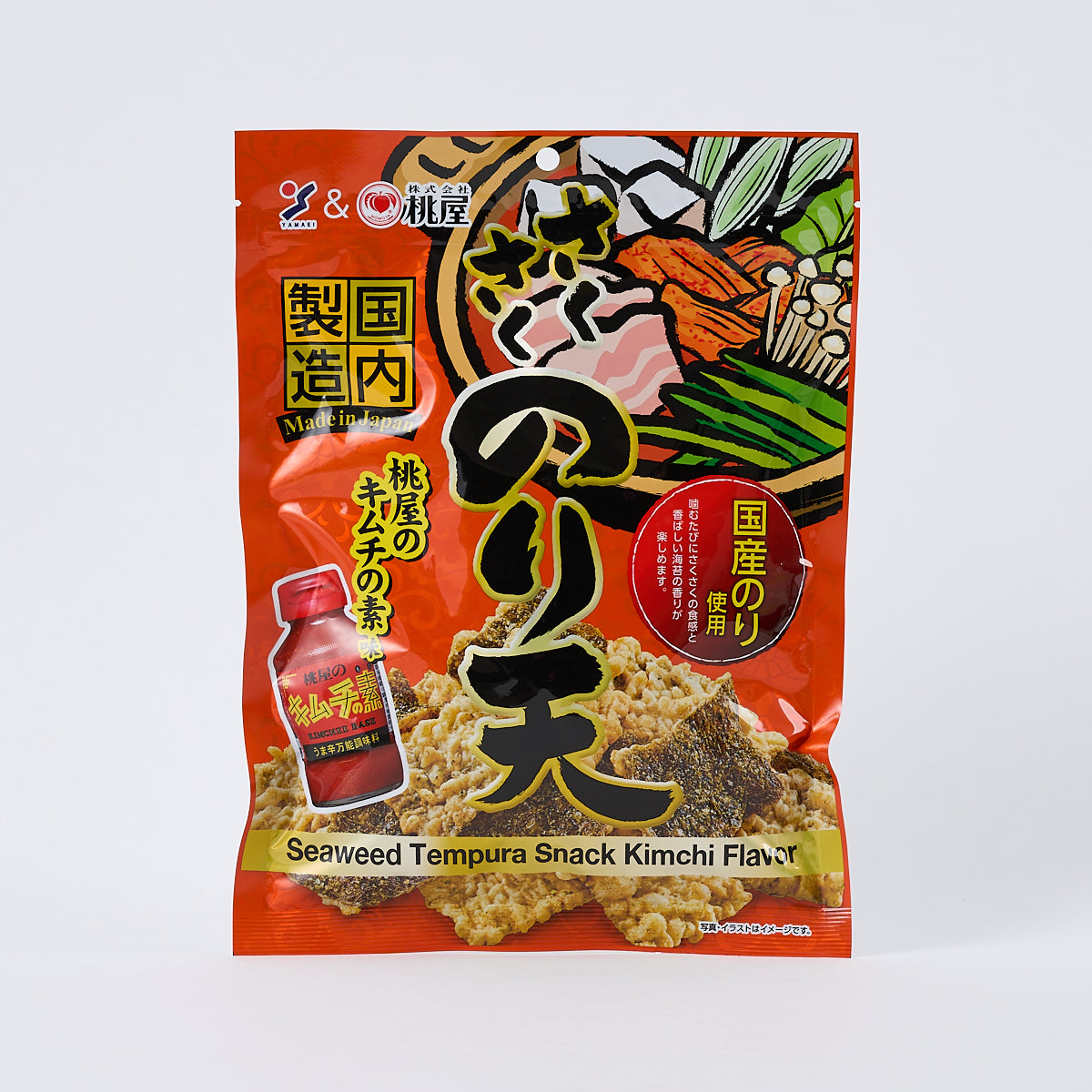 Crispy Noriten with Momoya’s Kimchi Flavor