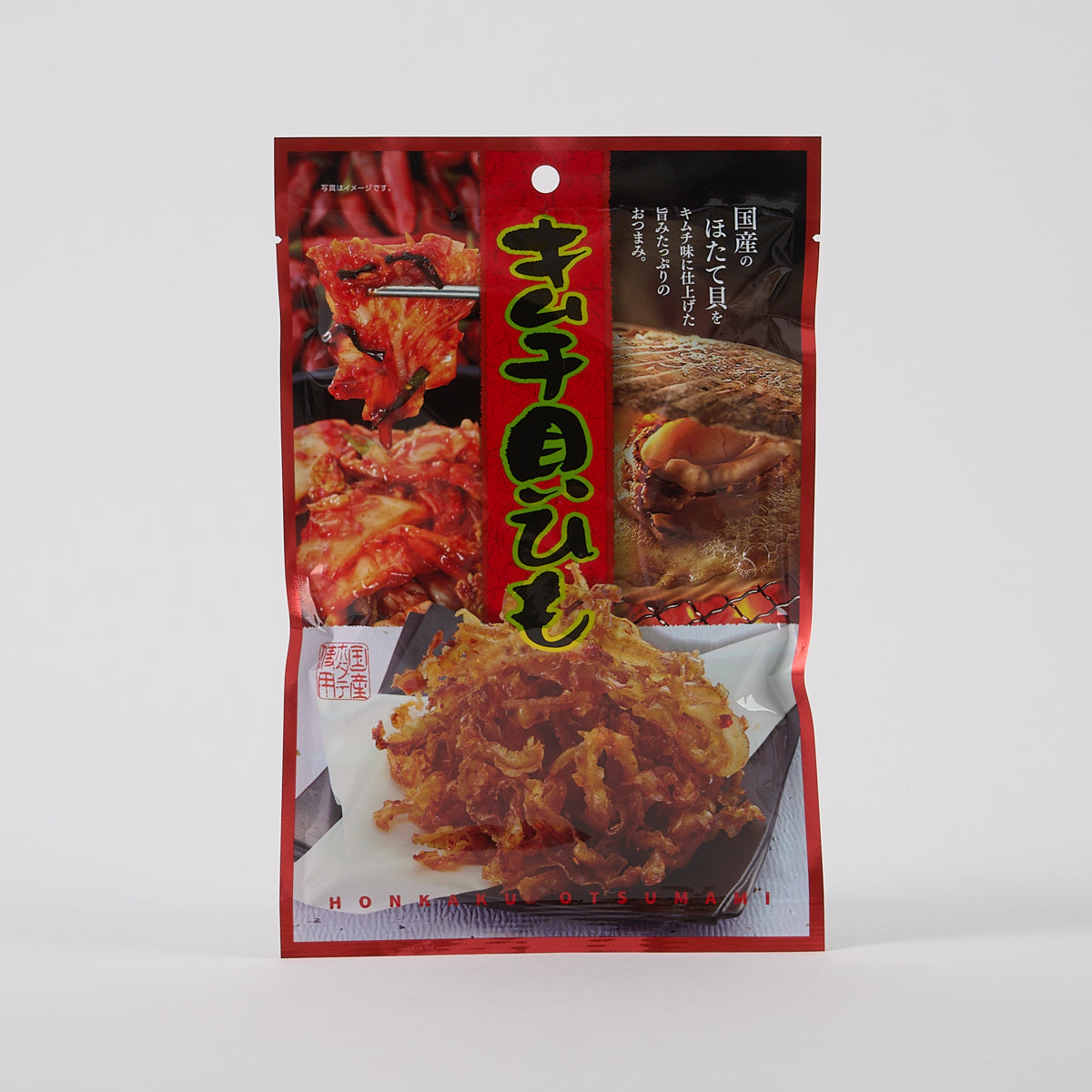 Roasted Scallop Strings (Kimchi Flavor)