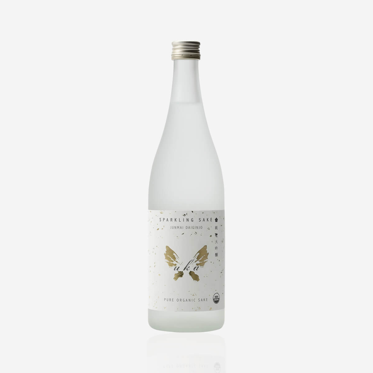 Uka “Sparkling Sake” Junmai Daiginjo Sake 720 ml
